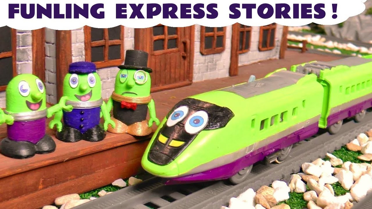 Toy Train Stories with the Funlings Express