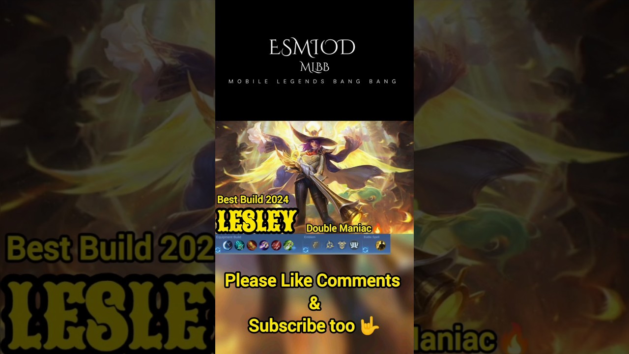 Maniac!! Lesley 1 Shot Build 2024 