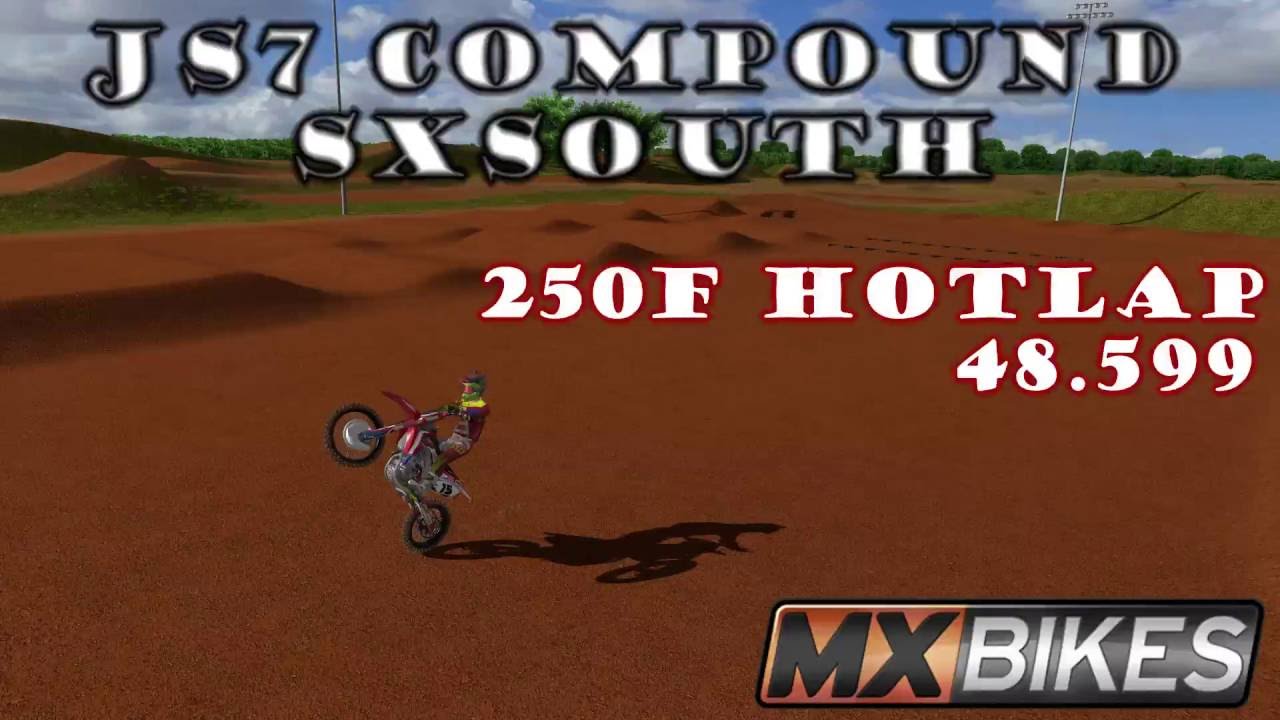 JS7 Compound for MX Bikes - SX South hotlap 250F - 48.599
