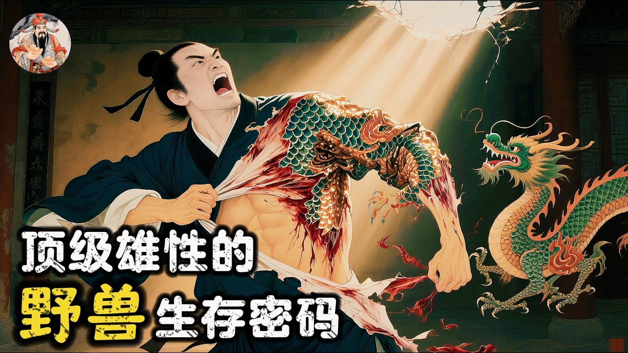 【雄性密码】你被“圈养”了吗？社会真正打压的，恰恰是能让你成为强者的这4条“野兽法则”！#立身之本 #男人必看 #底层逻辑 #慧慧思享洞见