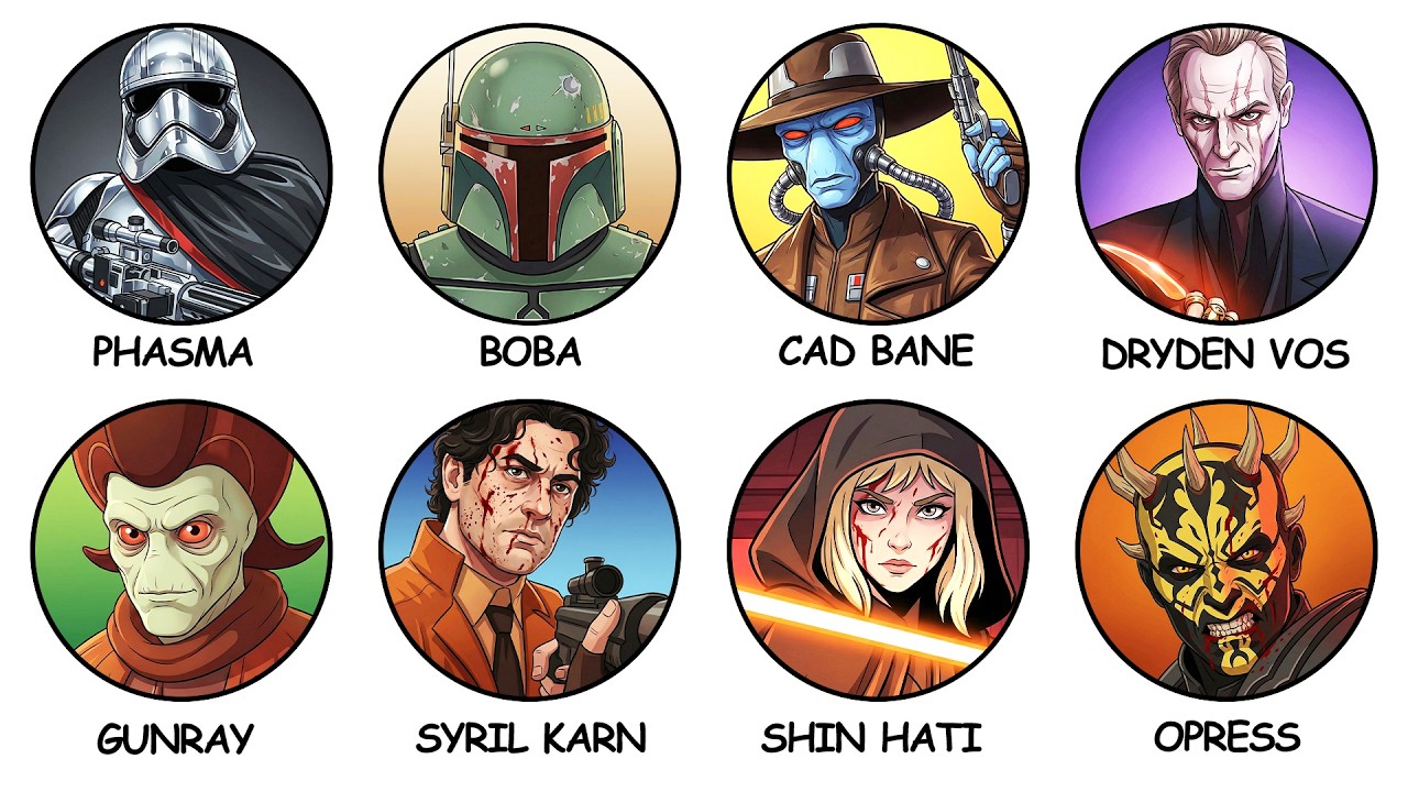 Every Star Wars Villain Explained and Ranked in 31 Minutes