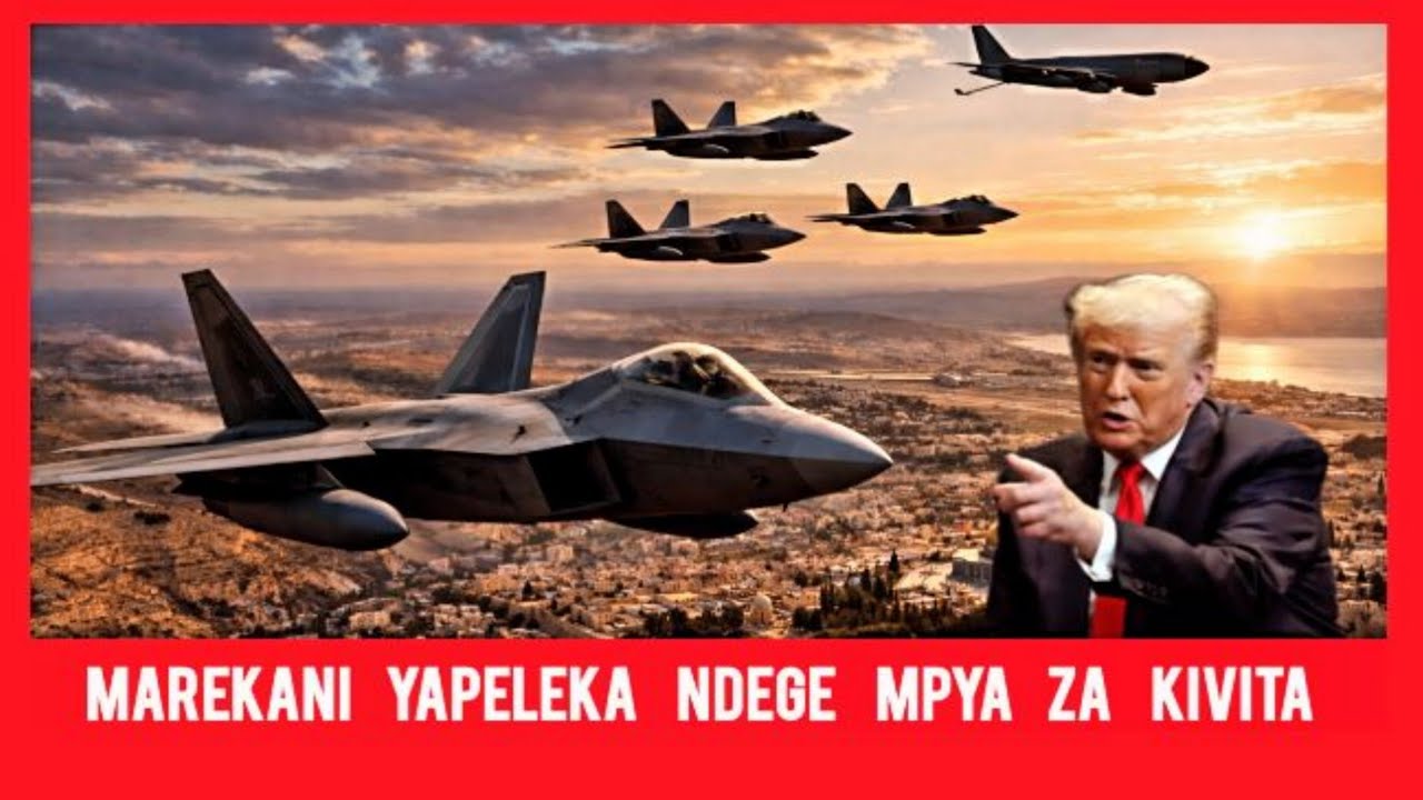 TAARIFA HIVI PUNDE NDEGE MPYA ZA KIVITA F-22 KUTOKA MAREKANI ZAWASILI ISRAEL KUISHAMBULIA IRAN!!!