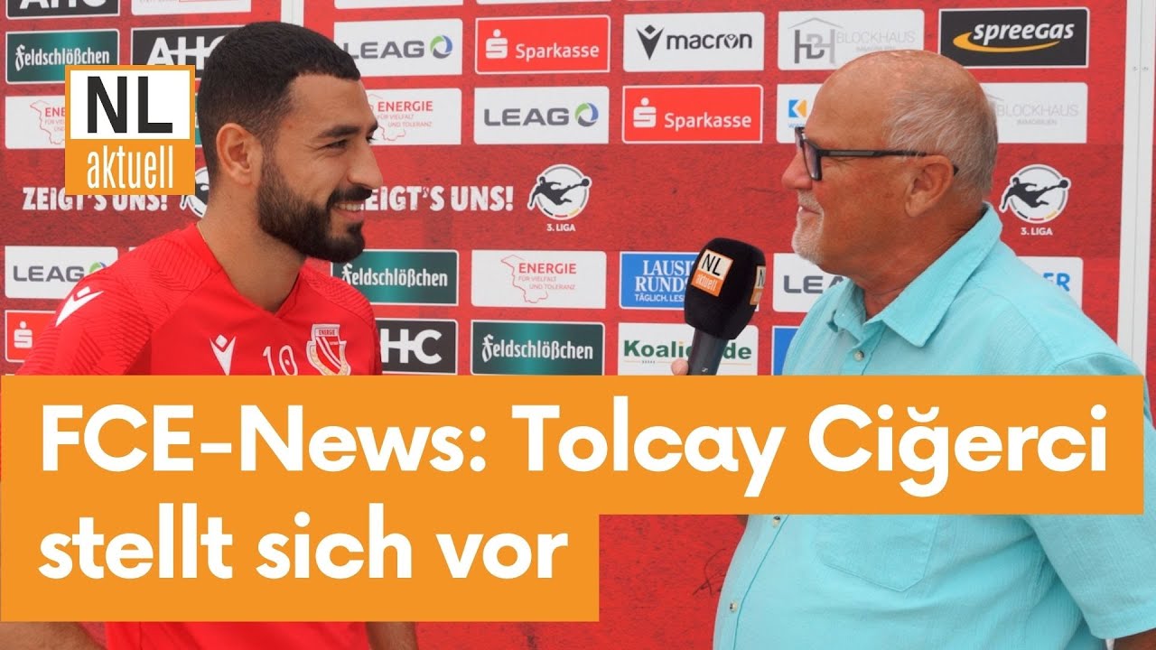 FC Energie Cottbus | Tolcay Ciğerci stellt sich vor