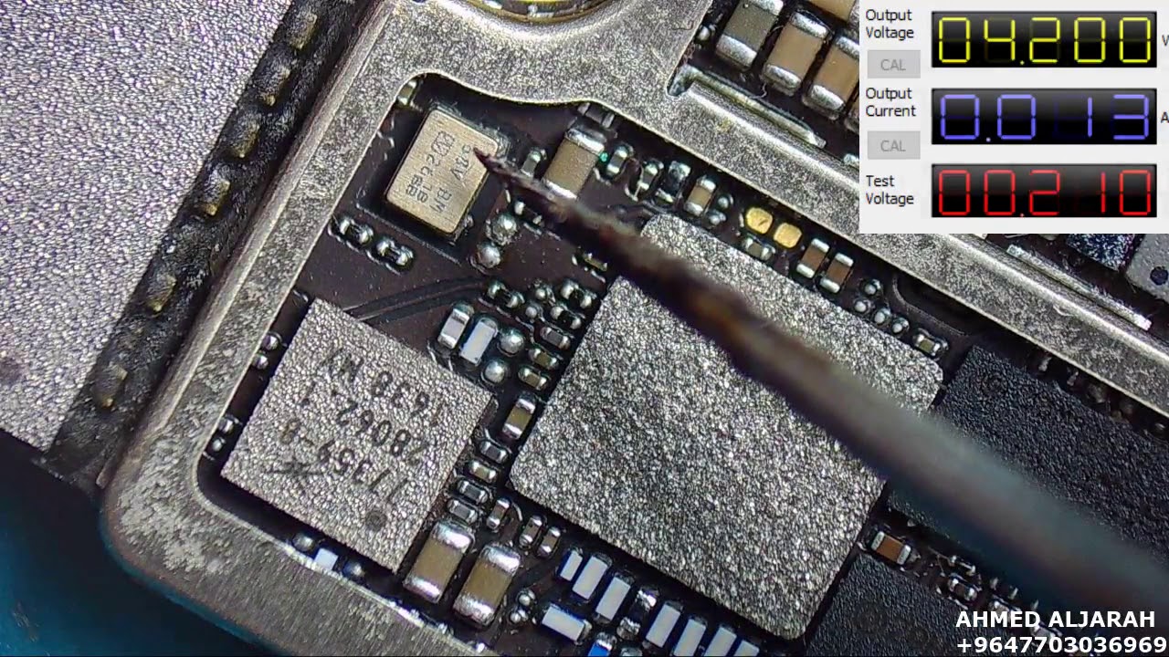 Intel Baseband Circuit طرق فحص دائرة البيزباند وكرستالة الشبكة والاشارات بالافوم