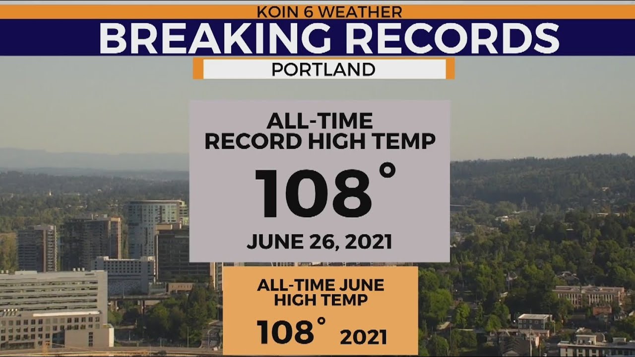 Portland sets all-time record high temperature
