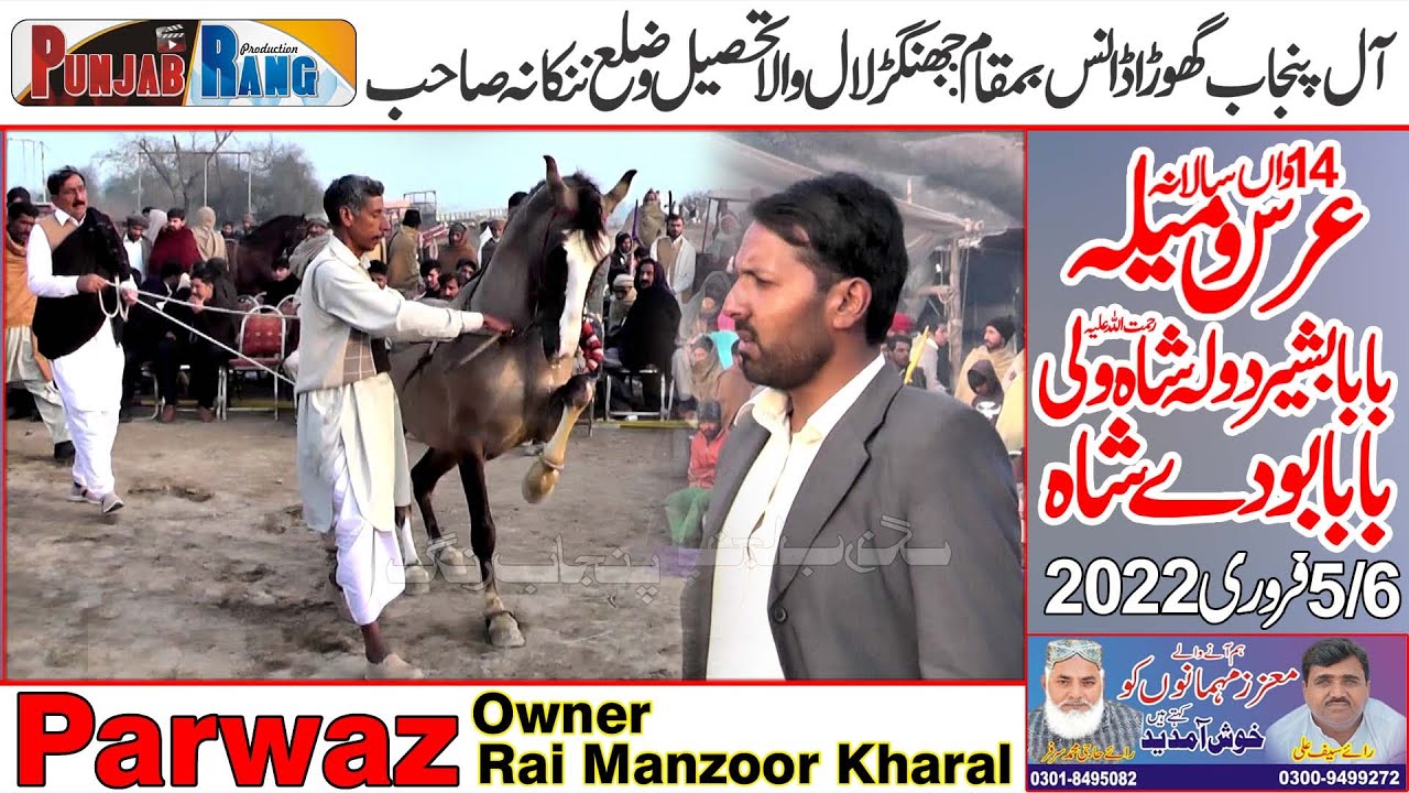 Parwaz ll All Pakistan Horse Dance Jhangar Lal Nankana ll 2022