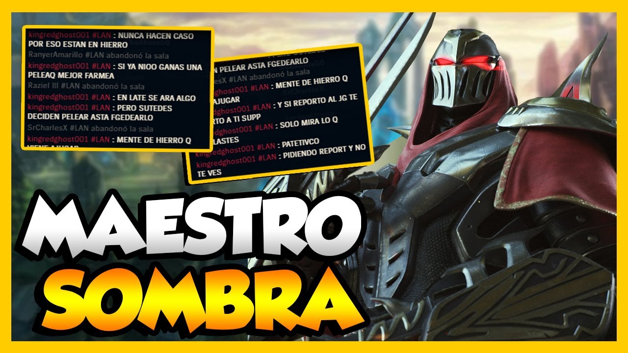 ME INTENTAN SACAR COUNTER PERO TENGO LA ILUMINASION DEL MEJOR ZED | LEAGUE OF LEGENDS.