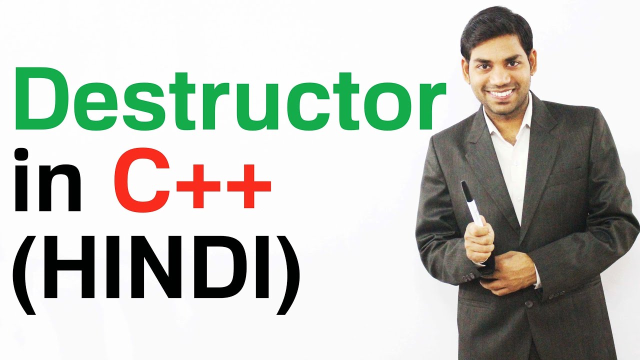 Destructor in C++ (HINDI/URDU)