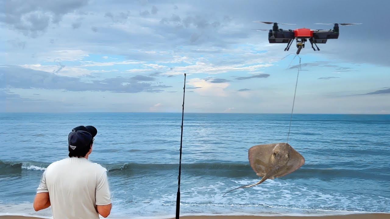We Didn’t Expect This while Drone Fishing!