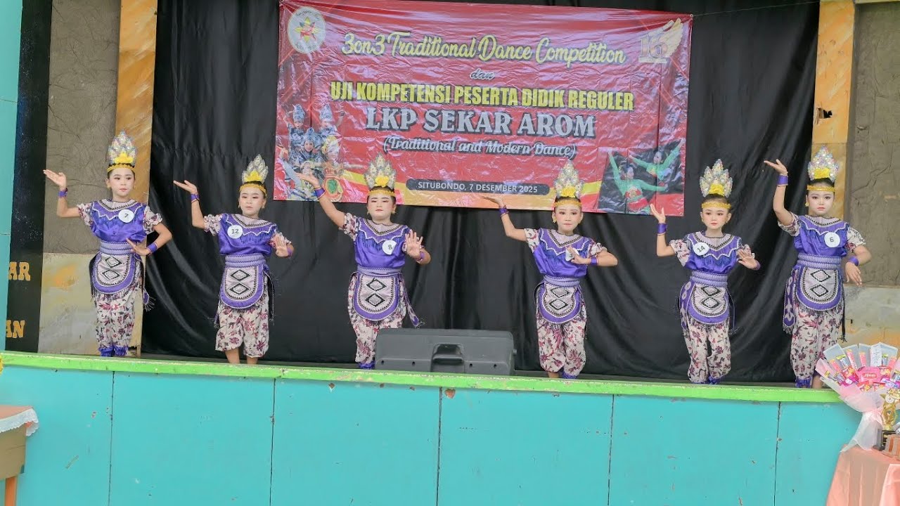 Tari Dongklak Group 2 / Uji Kompetensi Peserta Didik Reguler / LKP Sekar Arom 2025