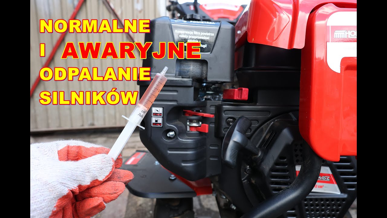 Jak odpalić chiński silnik, gdy nie chce zapalić - I co z tym ssaniem?