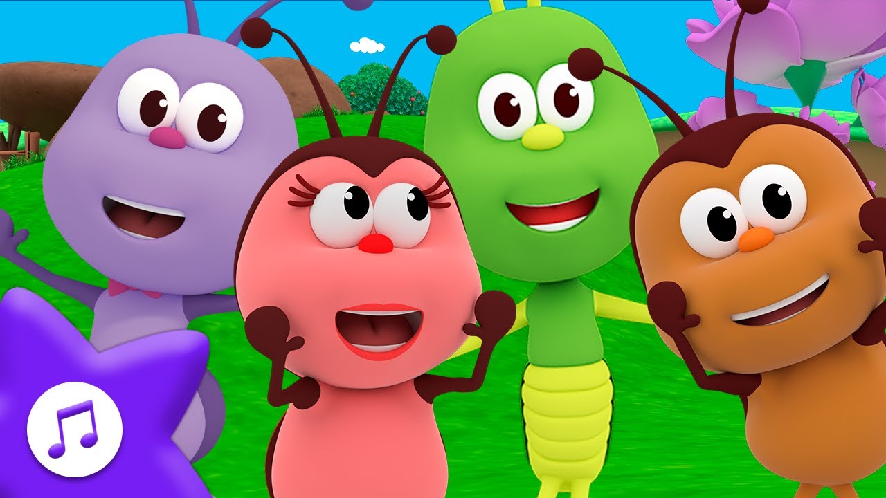 Cele mai bune cântece de gândăcei  🎶🎵  Bichikids! 🌈 Regatul Copiilor
