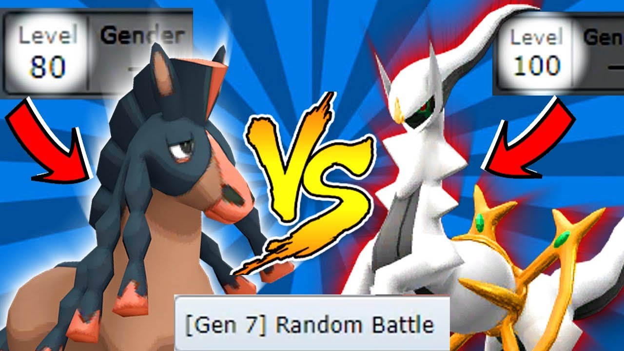 (RNG Rage) Random Team with Low Levels vs UBERS!