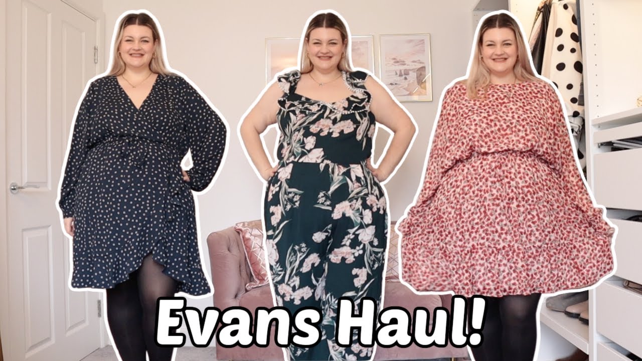Evans Clothing Plus Size Try On Haul | UK Size 22/24 | My BEST Evans Haul EVER!