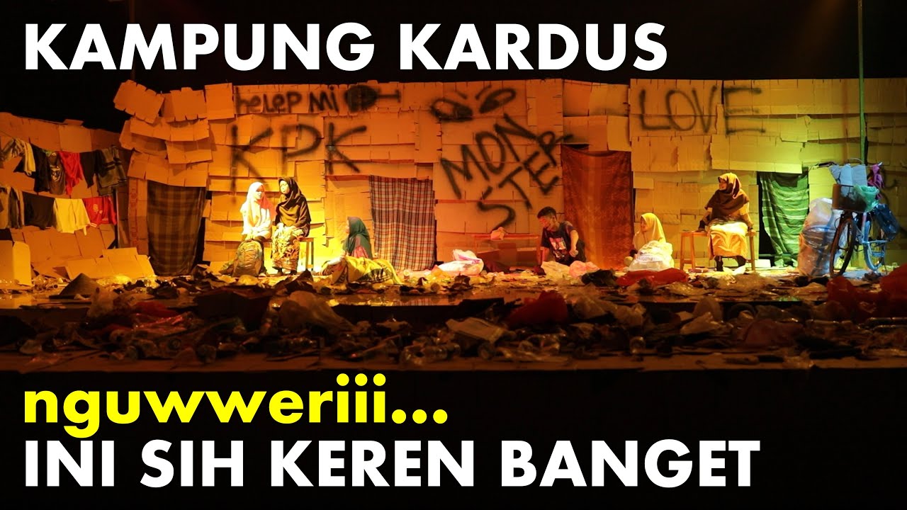 Full Video - Pentas KAMPUNG KARDUS Teater Dza 'Izza