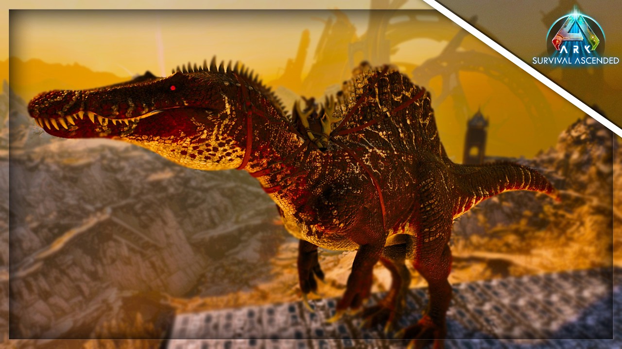 Tame le WAK SPINOSAURUS - 🦖ARK Ascended