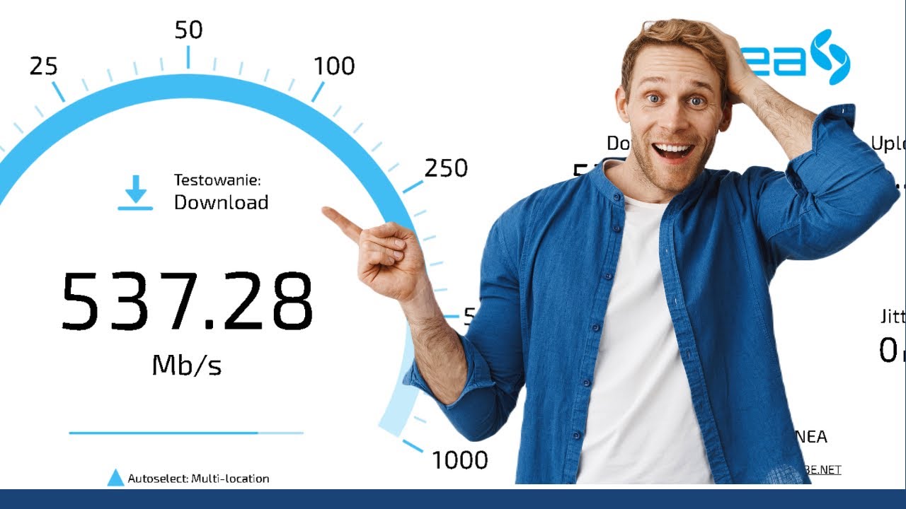 Test Internetu od INEA czy warto, światłowód Fiber 1 Gb/s ?