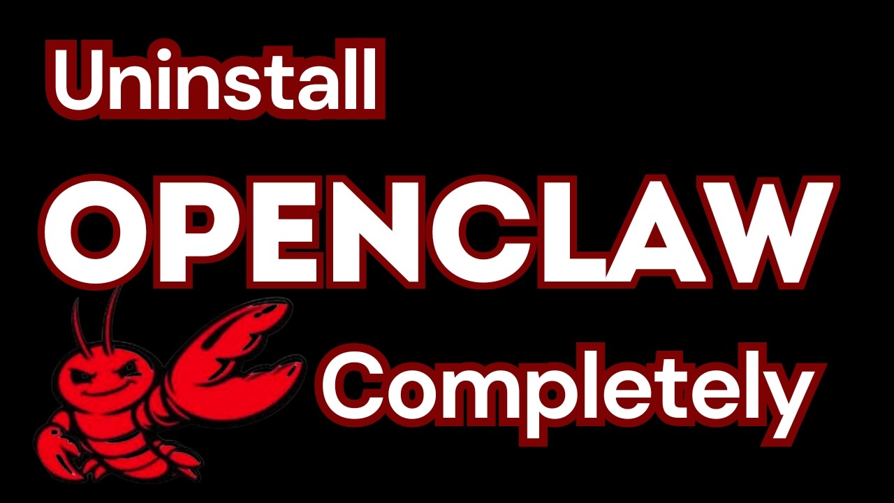 Как удалить OpenClaw — полное удаление из вашей системы.