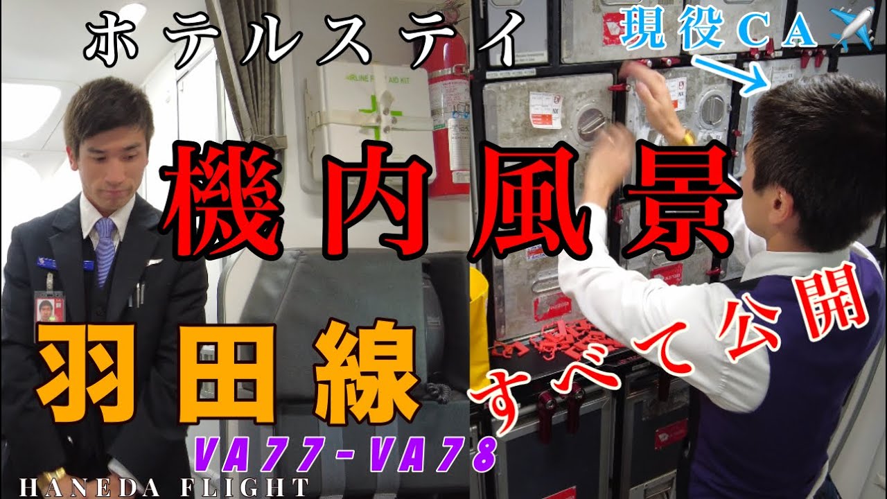 【実録】もうすぐ終わる羽田線の機内風景を見せます！