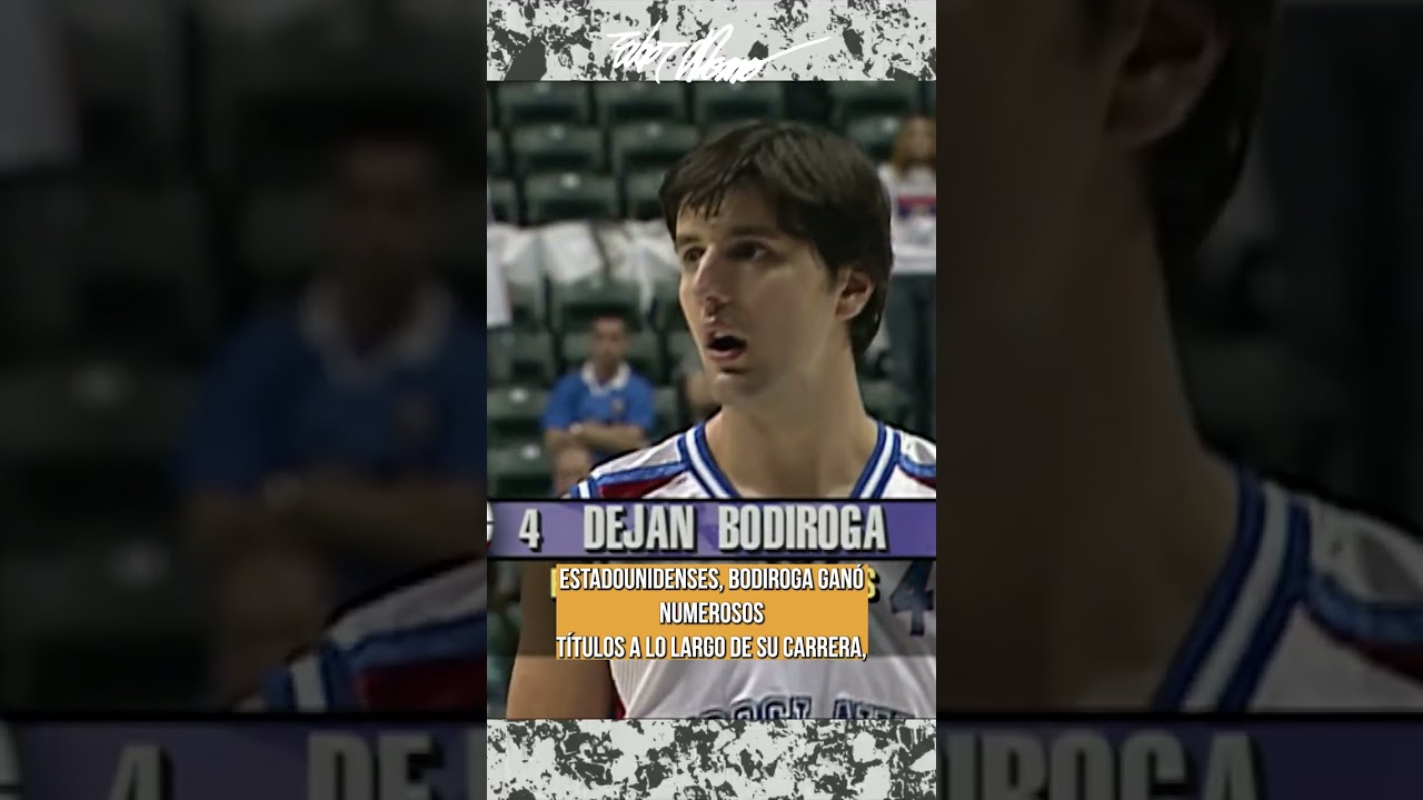 Dejan Bodiroga: La Leyenda Oculta del Baloncesto Europeo que Dominó el Juego 🏀🇷🇸