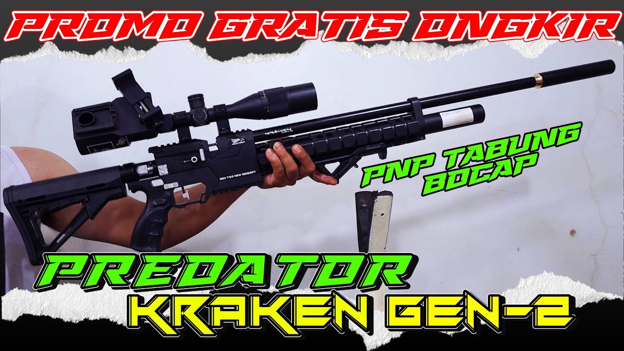 PREDATOR MONOLITE KRAKEN GEN 2 ❗❗ SPESIAL PROMO HARGA OBRAL HABISIN STOCK 😱🔥💪🏻
