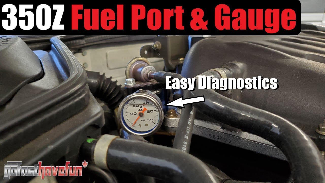 Nissan 350Z / Infiniti G35 Z1 Motorsports VQ Fuel Port & Pressure Gauge | AnthonyJ30
