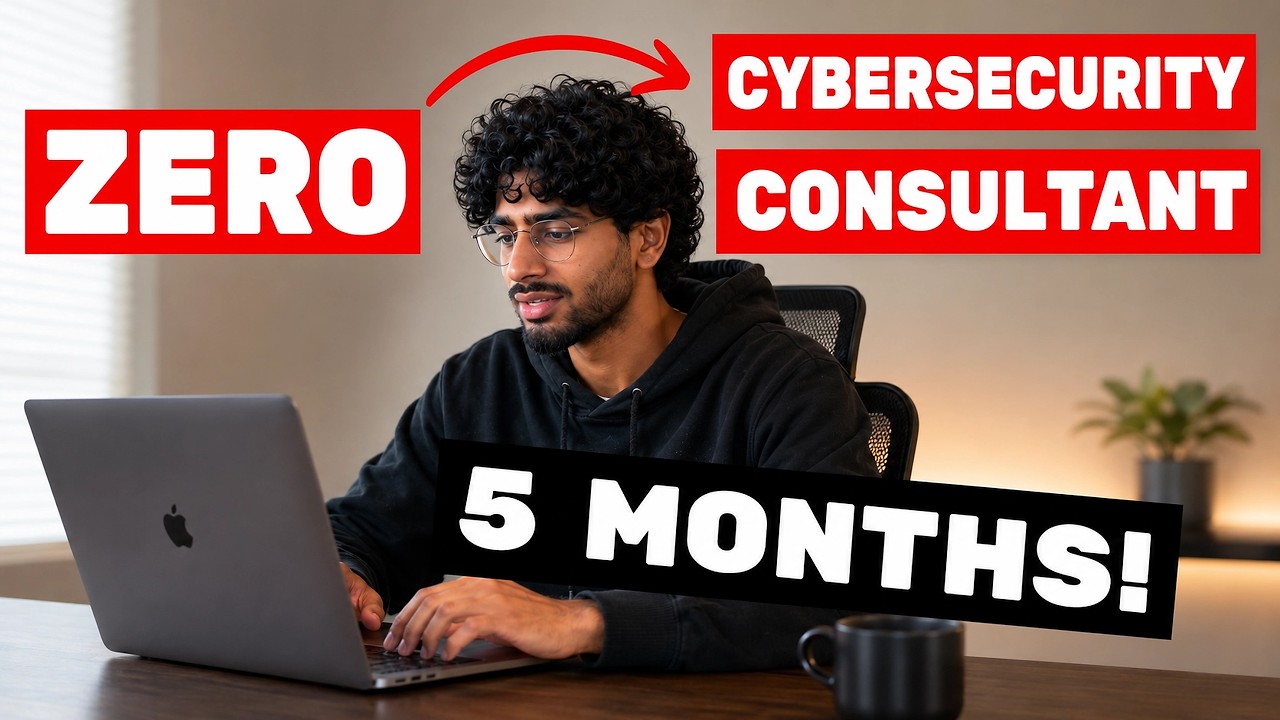 How I Got a Cybersecurity Job in 5 Months (No CS Degree, ZERO Experience)