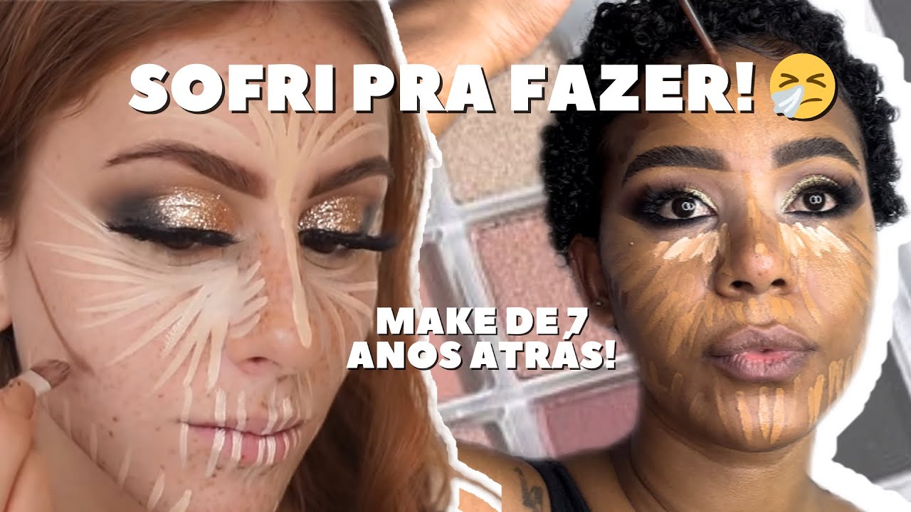 FIZ A MAKE VIRAL DA MARI MARIA DE 7 ANOS ATRÁS! 