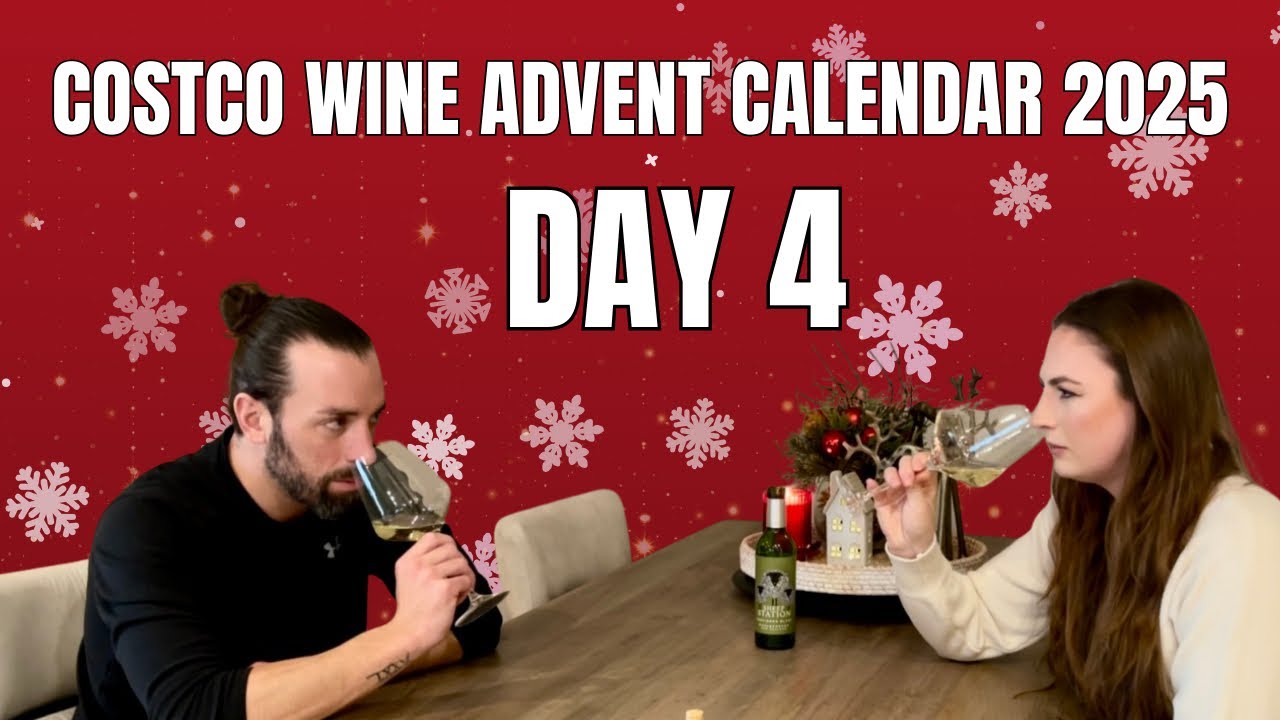 Costco Wine Advent Calendar 2025 | Day 4 | Sheep Station Sauvignon Blanc | Holiday Wine Tasting