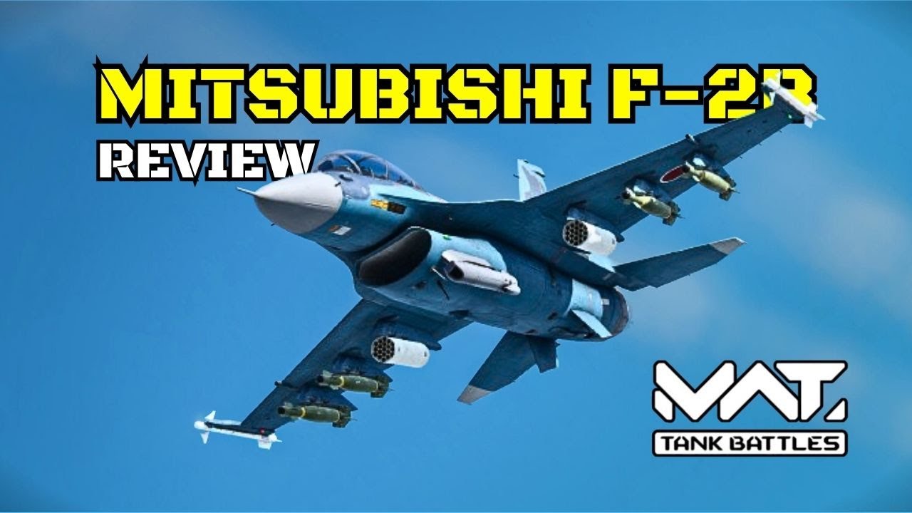 Mitsubishi F-2B | Dominating The Skies with 4x GBU-31 JDAM Total Tank Destruction | MWT Tank Battles