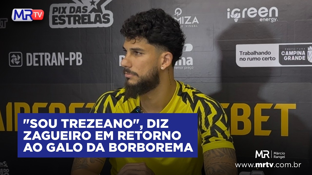 COLETIVA COMPLETA: JOHNATAN VITAL É APRESENTADO PELO TREZE E REFORÇA ELENCO PARA A TEMPORADA 2026