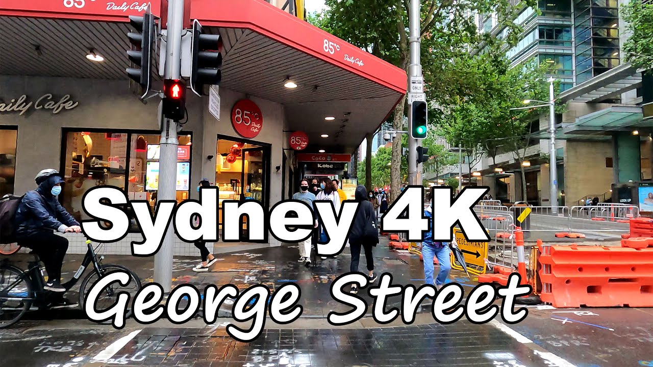 🇦🇺 Freedom Day Walk: George St. 4K (Oct 2021)