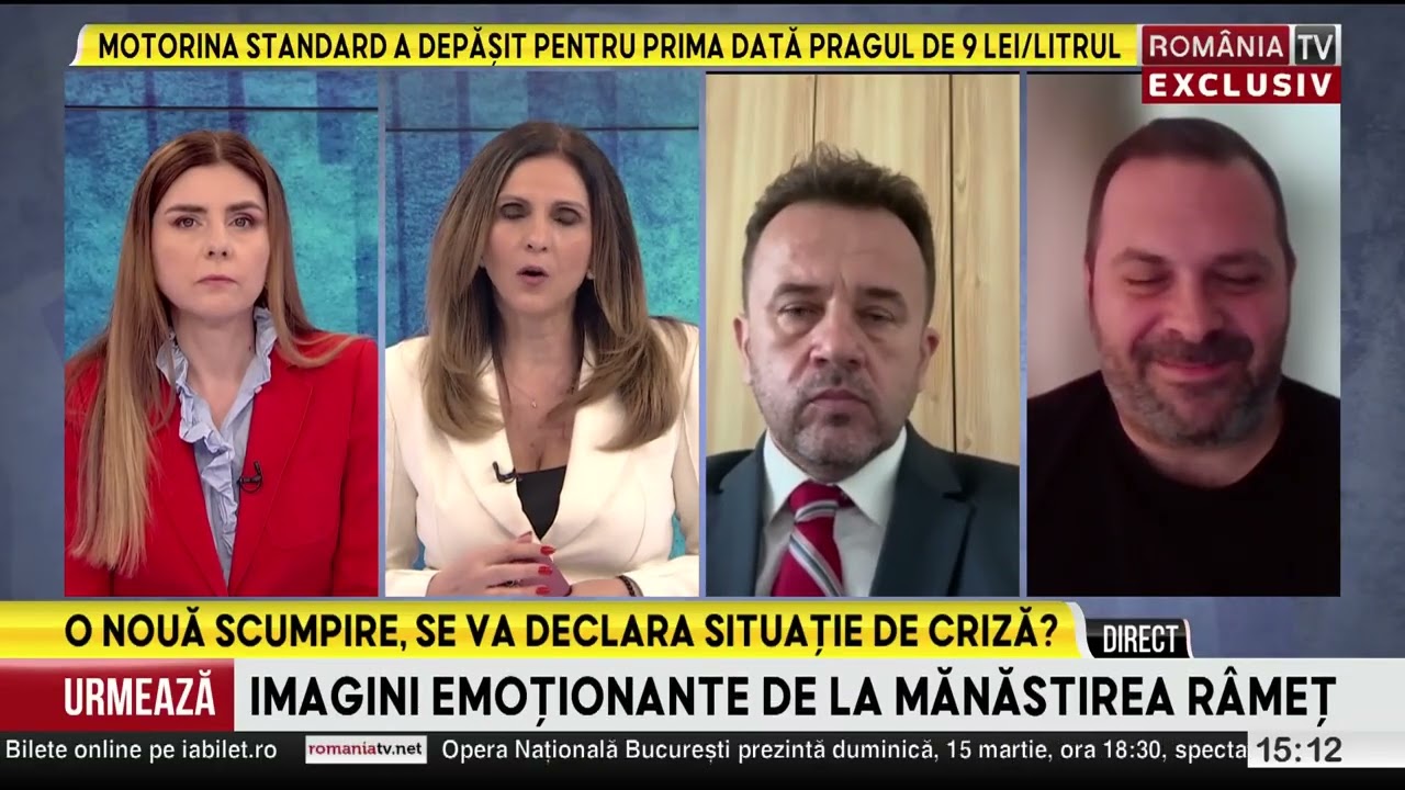 Stirile RTV de astazi 14 martie 2026 ora 15