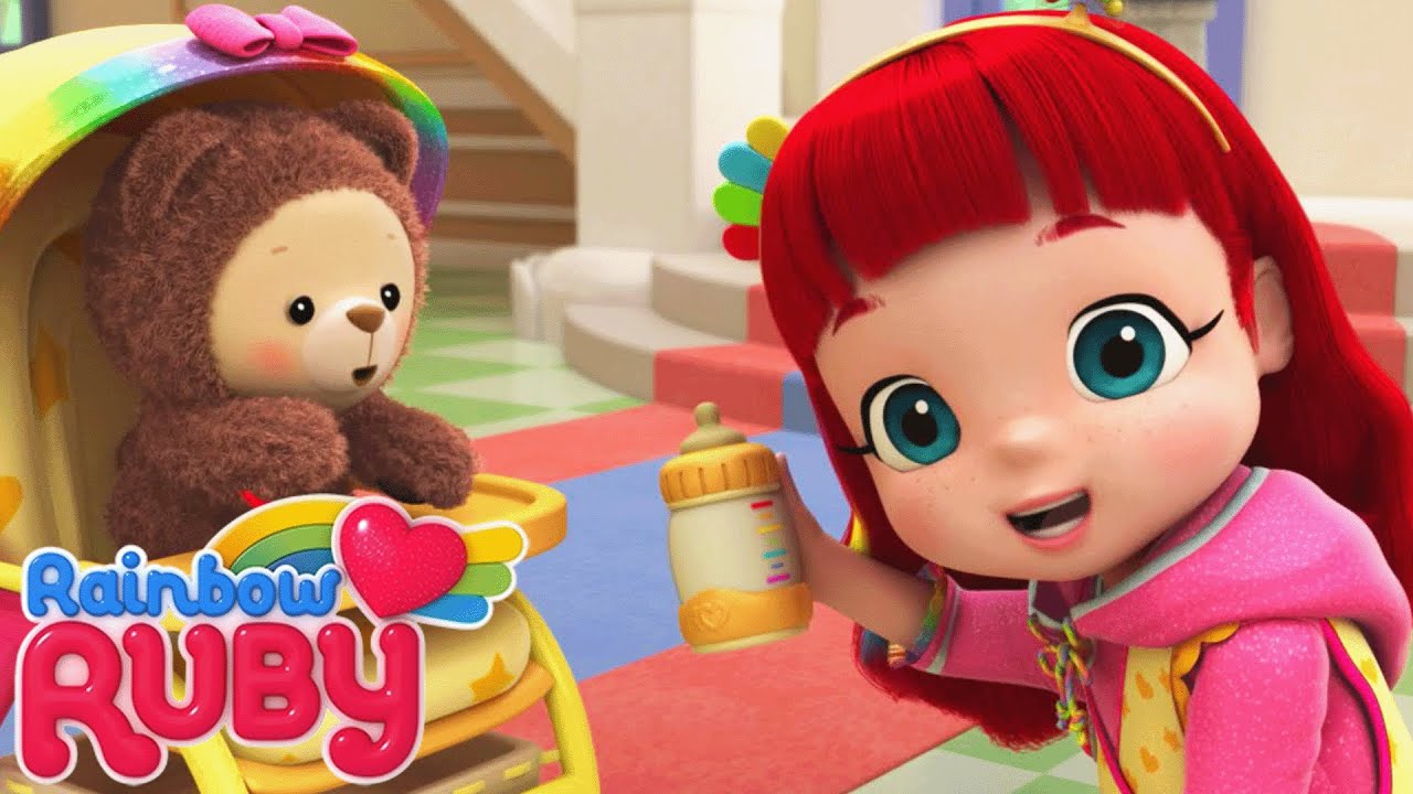 Babysitter Blues | Rainbow Ruby - WildBrain | Movies for Kids