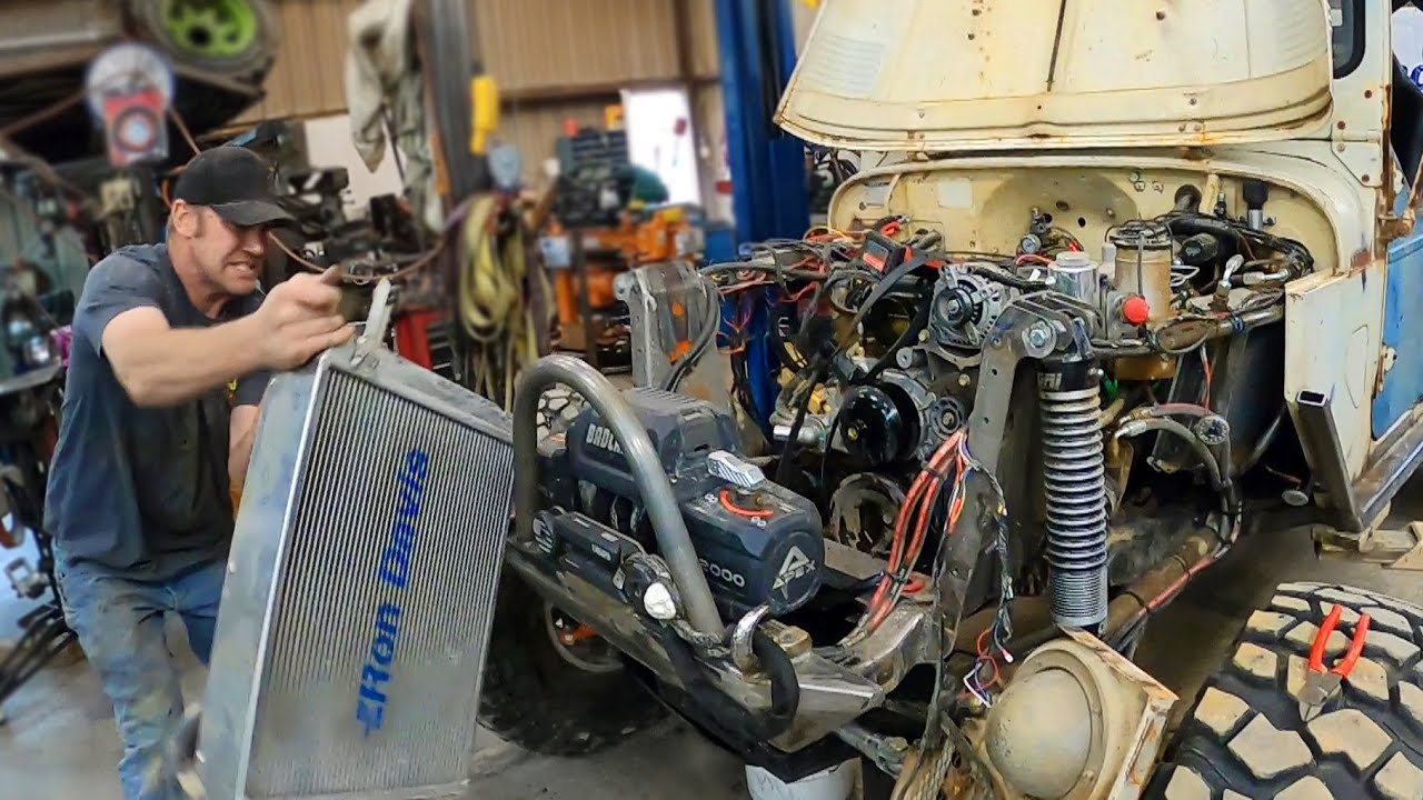 What Could Go Wrong? New Motor Going In FJ45 The Ultimate Rock Crawler.