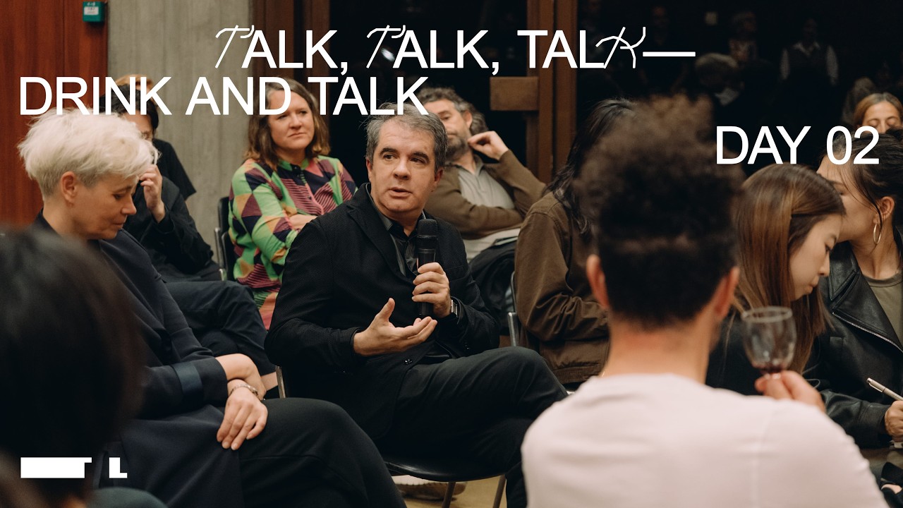 Drink & Talk — Andrés Jaque, Tiago Patatas, Kathryn Yusoff