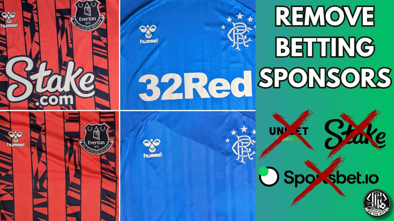 How To Remove Betting Sponsors Off Football Shirts – Quick & Easy!