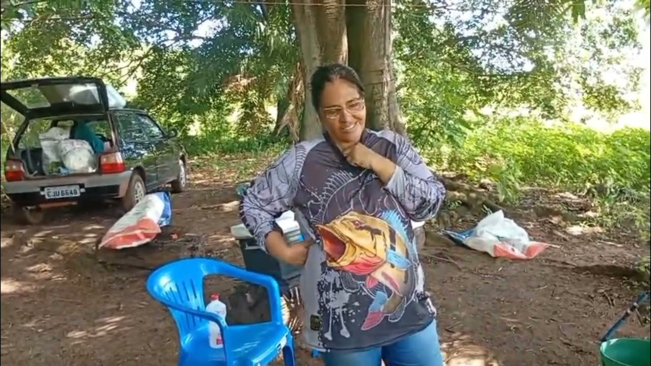 Amanhecemos em Goiás na toca da onça!!! Filézinho de porquinho!!!