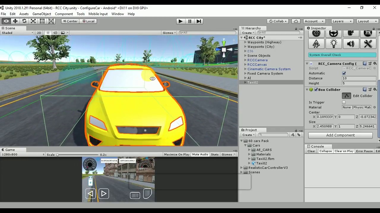 How to Configure a Car in Unity || Drive a Car in Unity || Realistic Car Controller(RCC)
