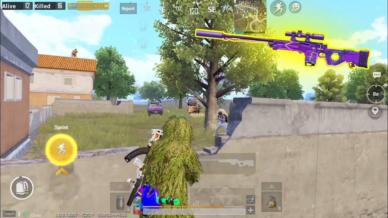 FIRST TIME USING AWM in S15 & THIS HAPPENED | PUBG MOBILE