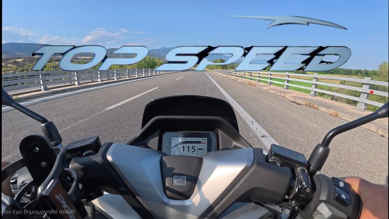Honda PCX 125 2025 TOP SPEED vol2
