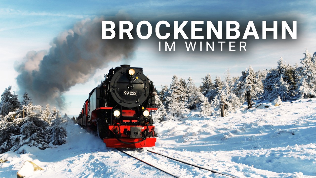 Mit der Brockenbahn in den Schnee - Winterzauber auf dem Brocken
