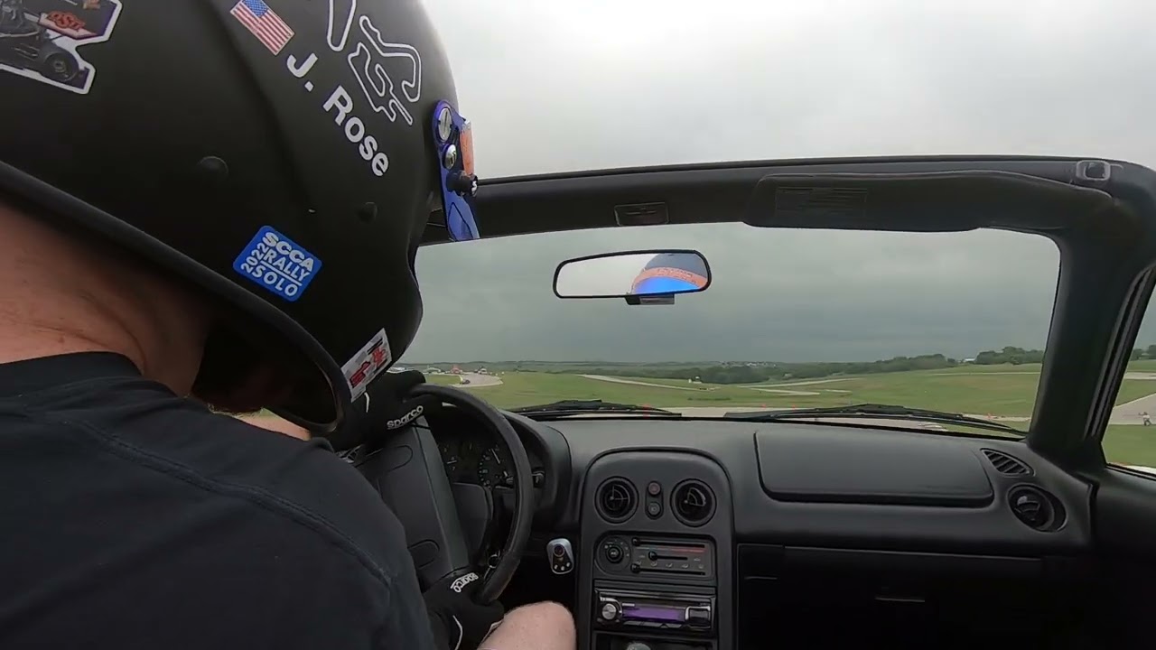 Texas Region SCCA Solo Autocross - Event #5 - Eagles Canyon Raceway 1.65 - 1996 Miata - CST