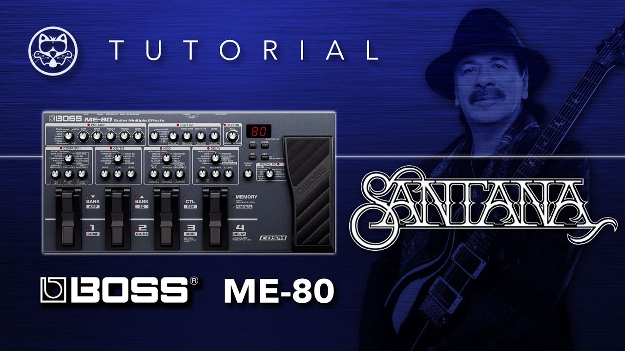 BOSS ME-80! Carlos Santana... EN ESPAÑOL!