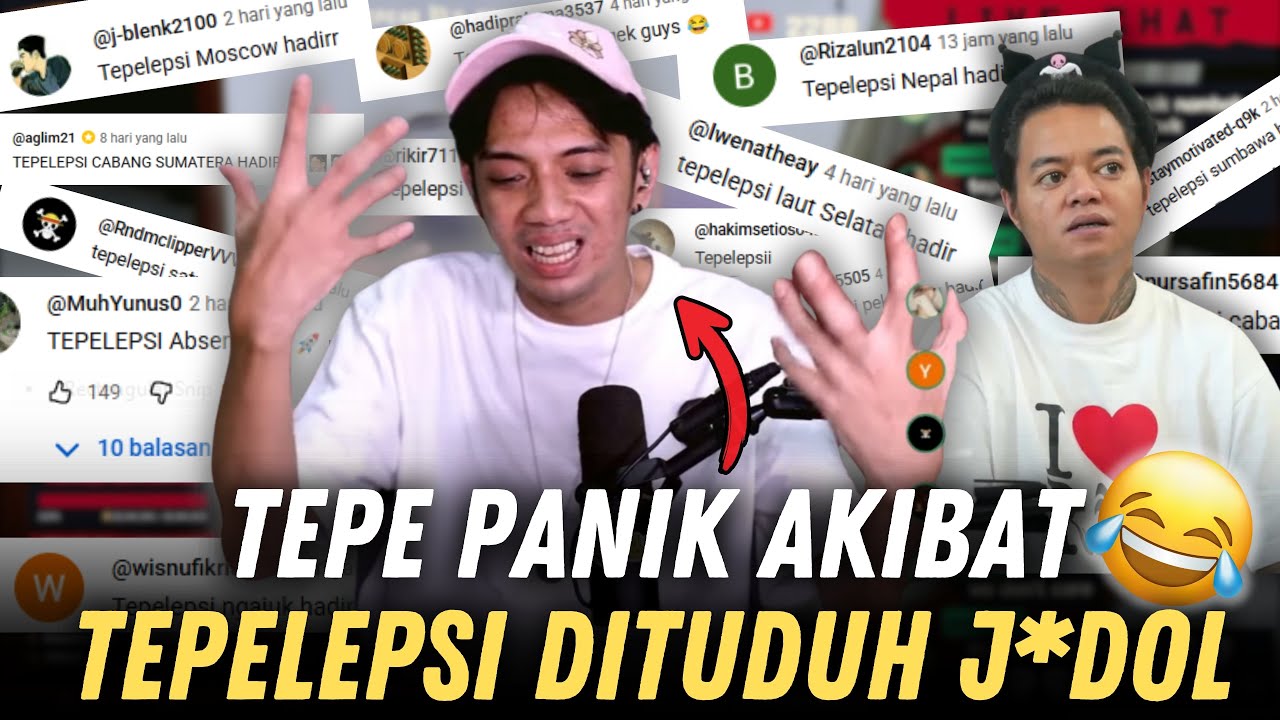 REZA ARAP MARAH KE TEPE!?? VIRUS KOMENTAR TEPELEPSI MEMBANJIRI KOLOM KOMENTAR YOUTUBE