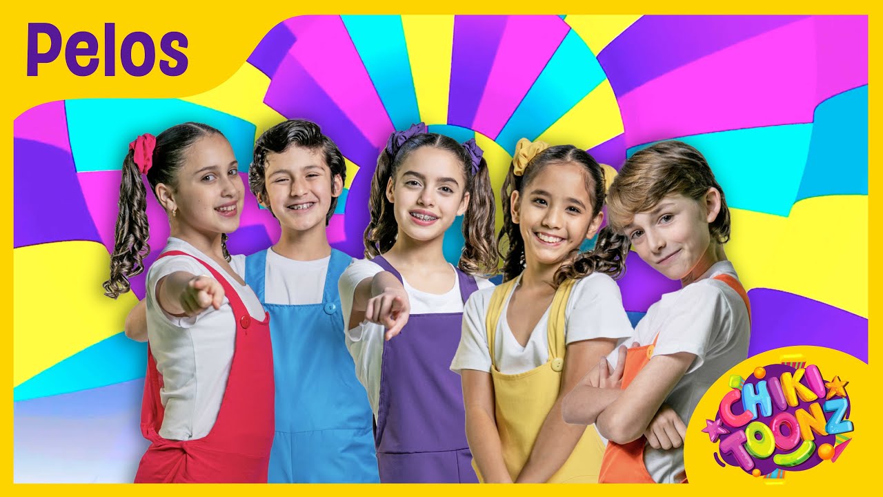 Pelos | Chiki Toonz | M&uacute;sica Infantil  #crian&ccedil;as #kidsvideo #musicaparani&ntilde;os
