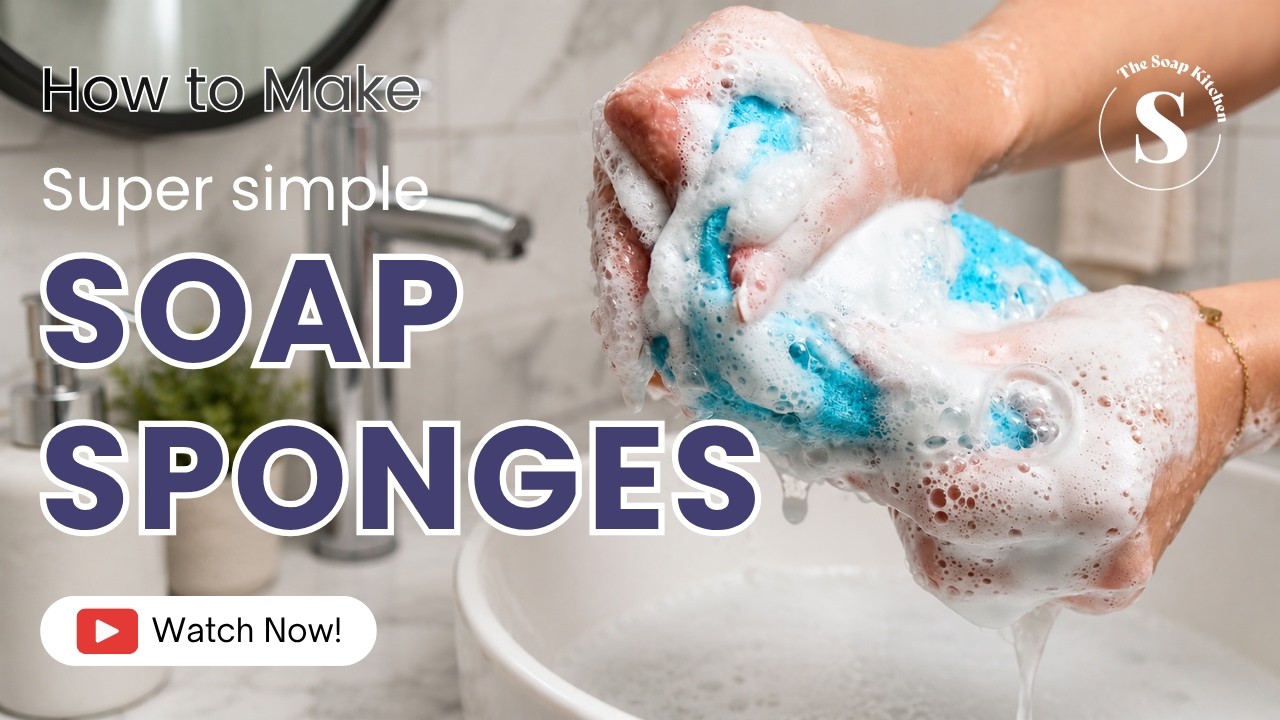 Super Simple - Make Soap Sponges Like a Pro! 🫧