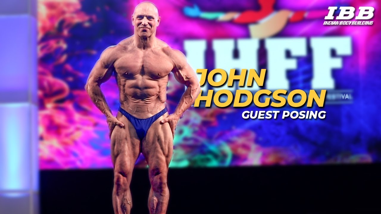 John Hodgson Guest Posing at IHFF Sheru Classic Delhi 2019