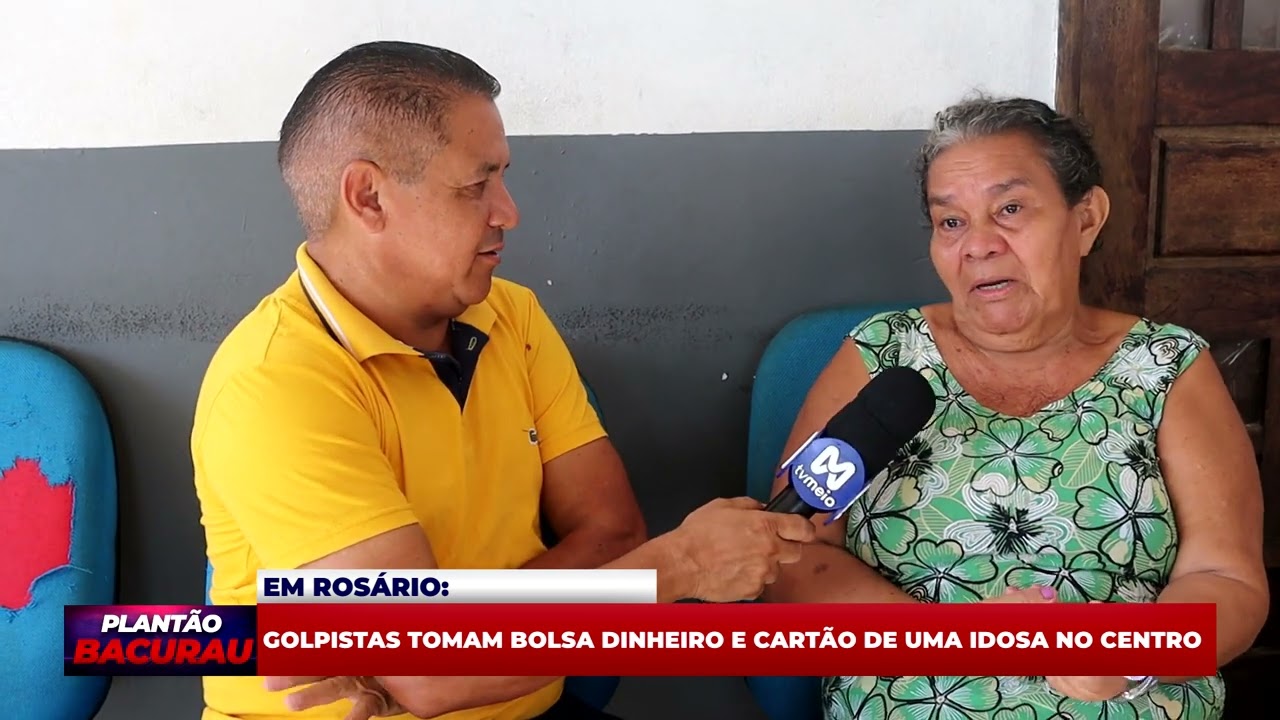GOLPISTAS TOMAM BOLSA DINHEIRO E CARTÃO DE UMA IDOSA NO CENTRO DE ROSÁRIO