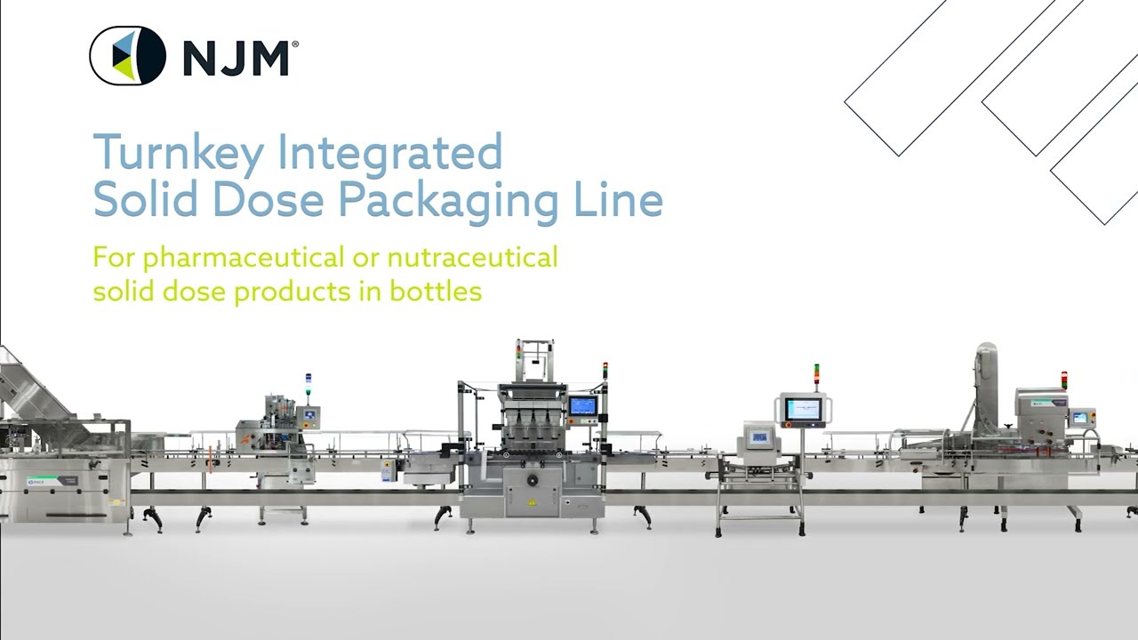 NJM turnkey integrated solid dose line